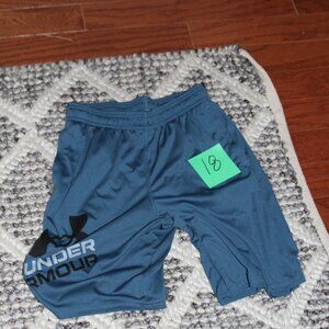 Boys Under Armour Blue Shorts Large